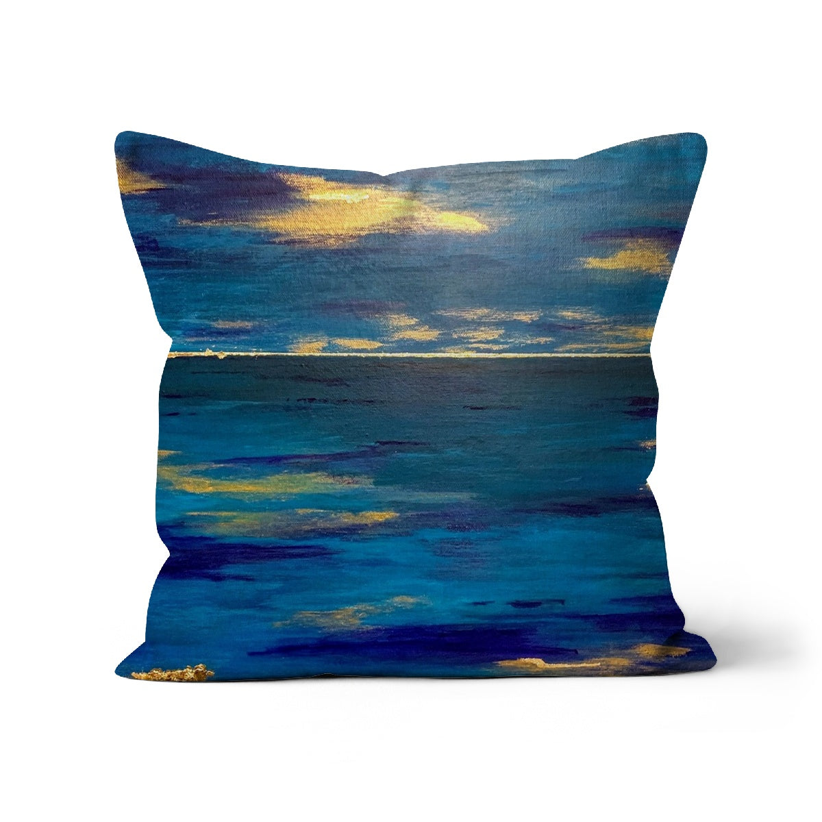 Shimmering Sea Cushion